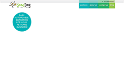 Desktop Screenshot of gooddogmarketing.com